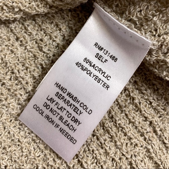 Fate Twisted Knit Sweater Tank size S - Picture 3 of 5